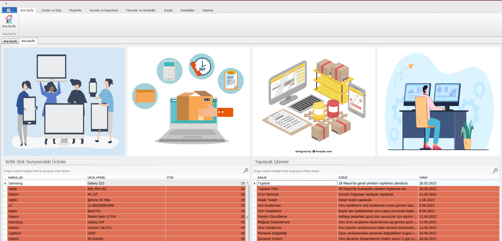 Product Inventory Tracking and Management Application